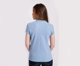 Polo MICRO PURE Azul celeste