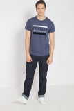 CAMISETA PRINT FLOCADO