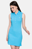 Vestido MISS RIGBY Azul sin mangas