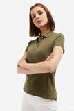Polo MISS RIGBY GO Kaki