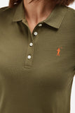 Polo MISS RIGBY GO Kaki
