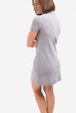 Vestido piqué MISS RIGBY GO Gris Vigoré