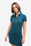 Vestido piqué MISS RIGBY GO Verde