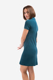 Vestido piqué MISS RIGBY GO Verde
