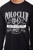 Camiseta manga larga VINTAGE Azul Marino