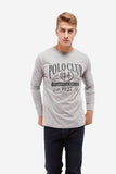 Camiseta manga larga VINTAGE Gris