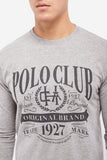 Camiseta manga larga VINTAGE Gris