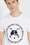 Camiseta CIRCLE HELMET Blanco